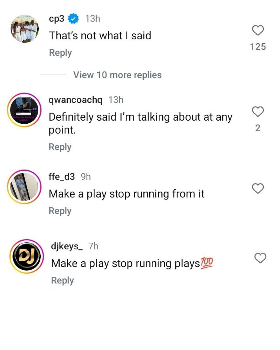 San Antonio Spurs Chris Paul's 5-word response to a moment between him and his son. (Image via Instagram @overtime)